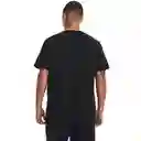 Under Armour Camiseta Manga Sisa de Hombre Negro Talla L