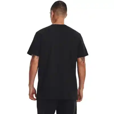 Under Armour Camiseta Manga Sisa de Hombre Negro Talla L