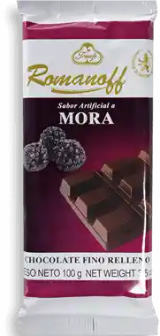 Romanoff Chocolatina Triunfo Sabor a Mora