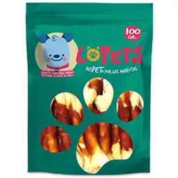 Lopets Snack Hueso Pollo