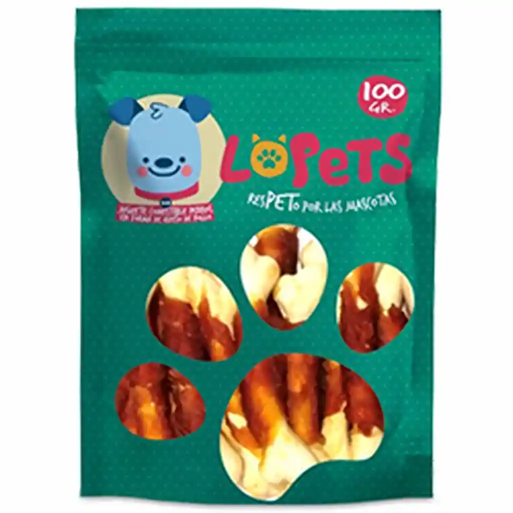 Lopets Snack Hueso Pollo