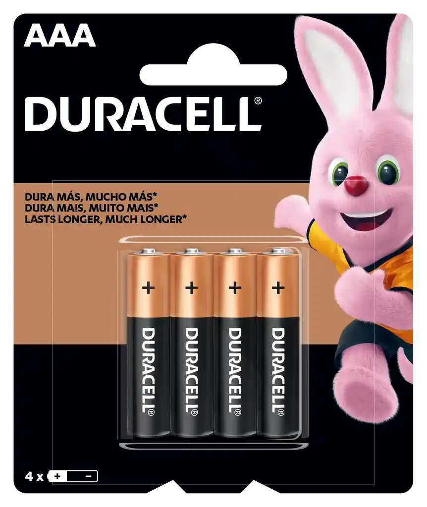 Duracell Pilas Aaa X4