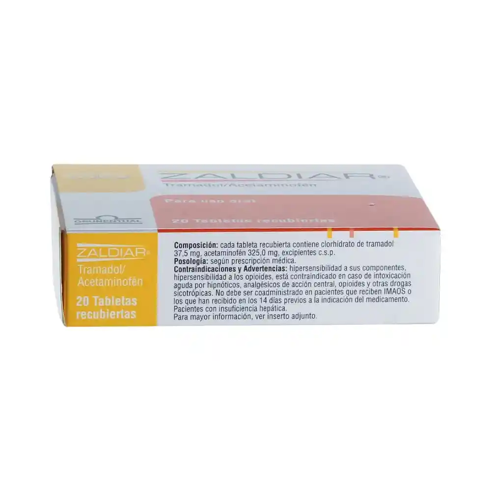 Zaldiar (37.5 mg / 325 mg)
