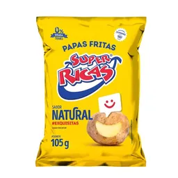 Super Ricas Snack de Papas Fritas Sabor Natural 