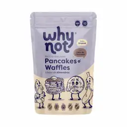 Why Not Mezcla para Pancakes y Waffles a Base de Almendras 