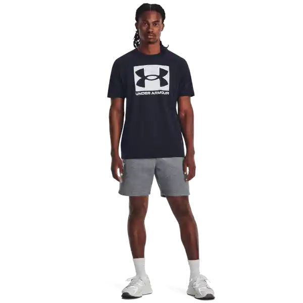 Under Armour Short Essential Fleece Hombre Gris XL 1380377-012