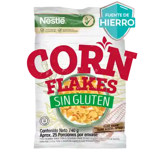 Cereal CORN FLAKES de NESTLÉ sin gluten x 740g