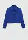 Chaqueta Monica Tinta Talla M Mujer Mango