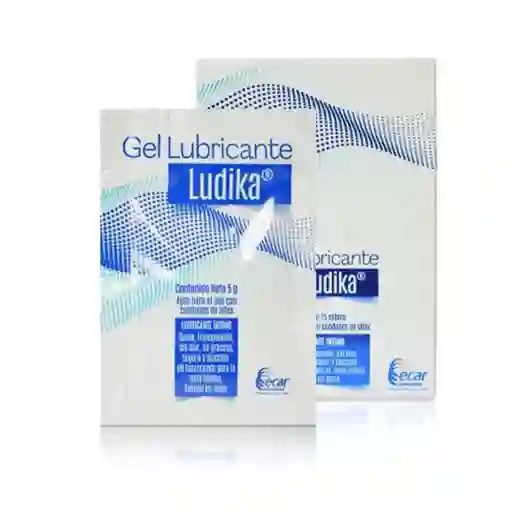 Lubricante Intimo Ludika X 15 Sobres C/u