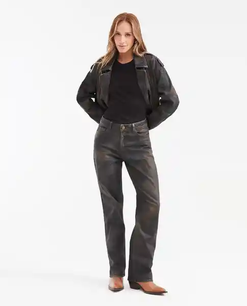 Jean Cosmo He Femenino Café Arboleda Talla 10 Chevignon