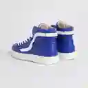 Superdry Tenis Basket Lux Trainer Azul Talla 9