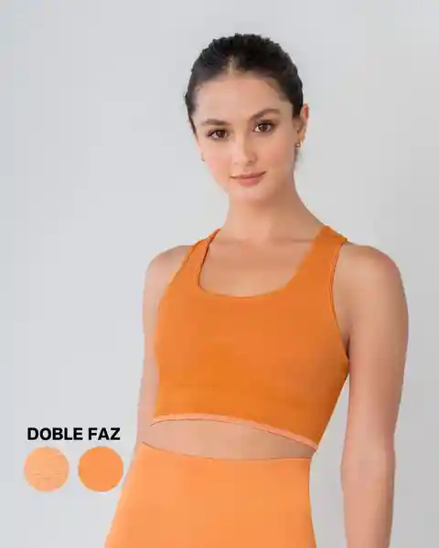 Leonisa Sport Top Deportivo Máximo Soporte Mujer Naranja L