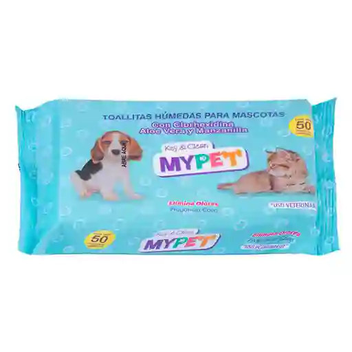 Toallitas Húmedas Key & Clean My Pet