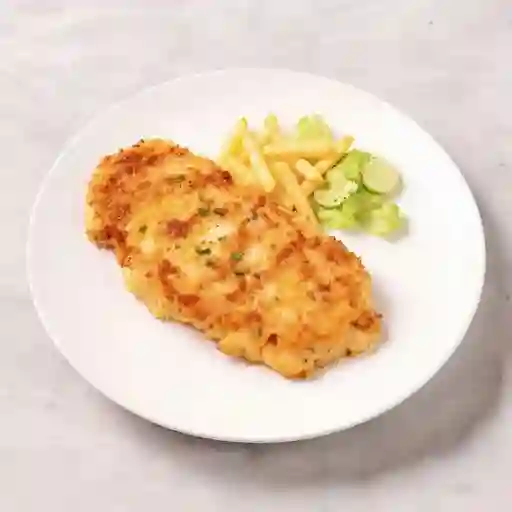 Chuleta De Pollo Gratinada