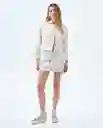 Buzo Mujer Crudo Talla L 629f003 Americanino