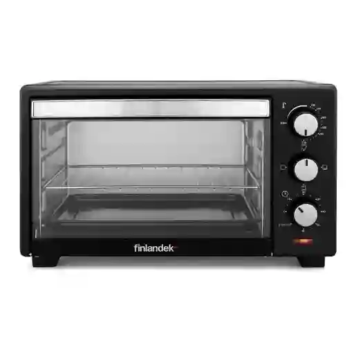 Horno Tostador Negro FI23989 Finlandek