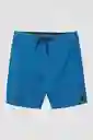 ONeill Short de Baño Hyperfreak Solid Azul Talla 30