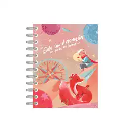 Libreta Solo Con El Corazòn Tinta Negra