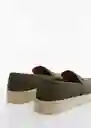 Zapatos Easy Khaki Talla 40 Hombre Mango