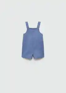 Enterizo Peto Narciso Azul Talla 69 Niños Mango