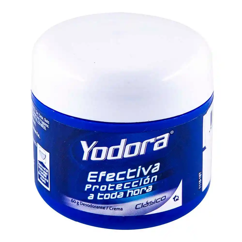 Yodora Desodorante Clásico en Crema