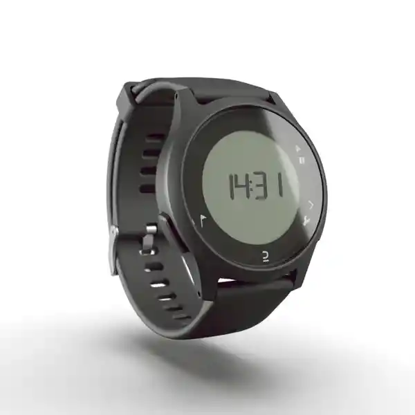 Kalenji Reloj Cronómetro Running Negro W100