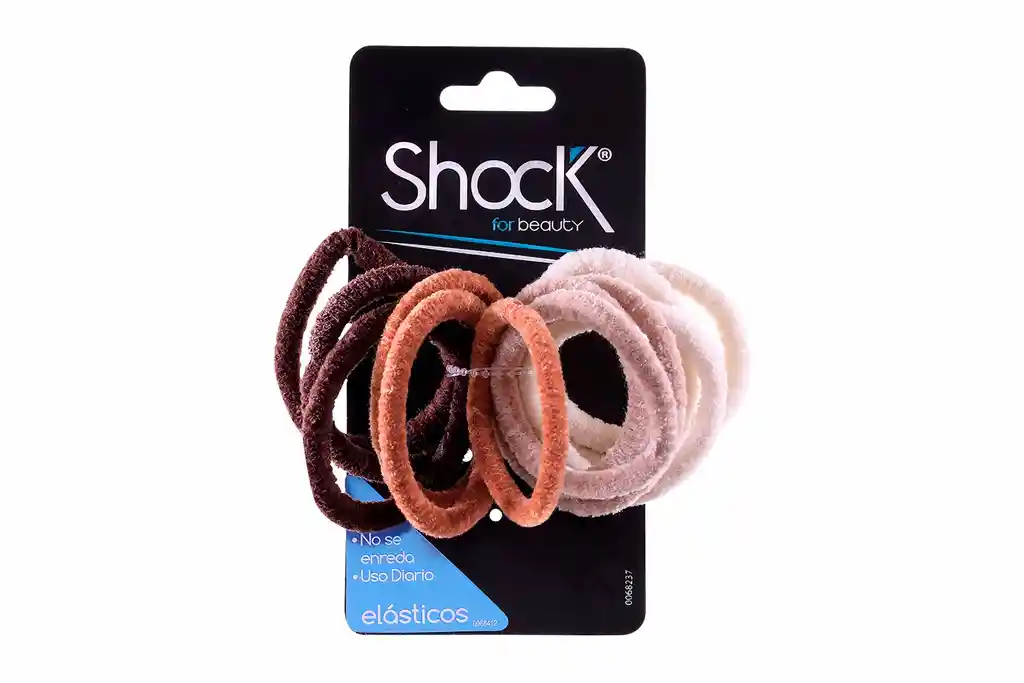 Shock Caucho Elástico Velvet x 12 Unidades