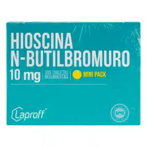 Laproff Hioscina N-Butilbromuro (10 mg)