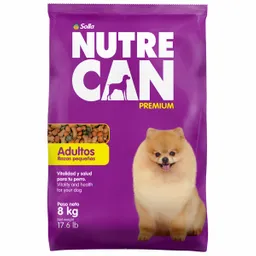 Nutrecan Alimento Premium para Perro Adulto Razas Pequeñas