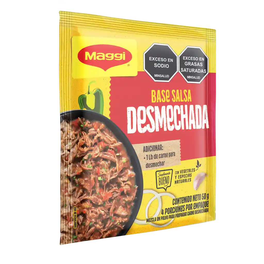 Base MAGGI para carne Desmechada x 50g