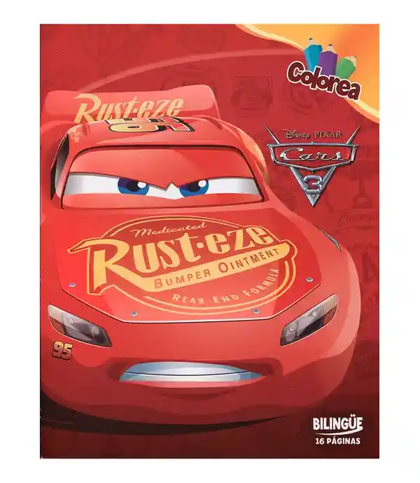 Disney Cars3 Colorea Bilingue