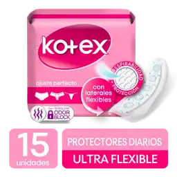 Kotex Protectores Ultraflexible Ajuste Perfecto