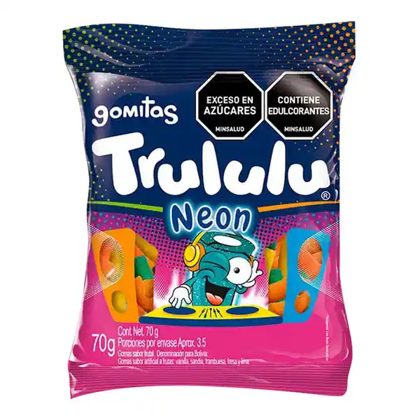 Trululu Goma Neón 70 g