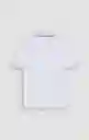 Camiseta Polo Hombre Talla S 802G082_BLA114001 Americanino