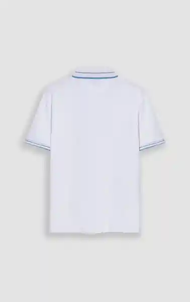 Camiseta Polo Hombre Talla S 802G082_BLA114001 Americanino