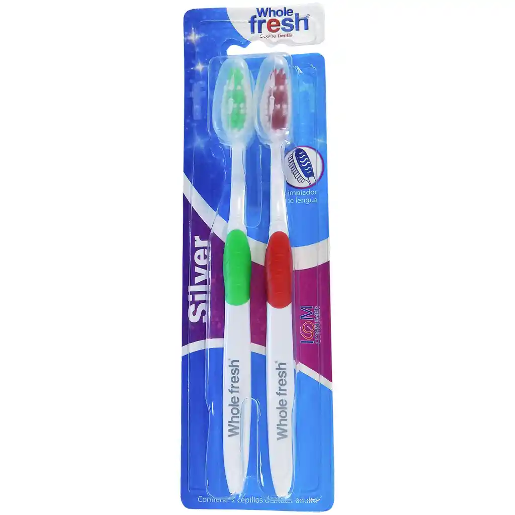 Whole Fresh Cepillo Dental Silver 