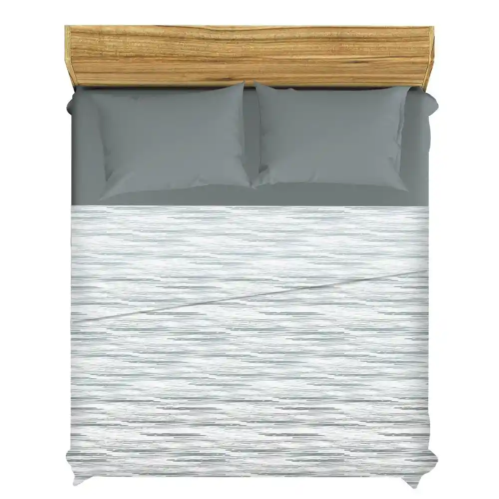 Juego de Cama Rows Semid Estampado
