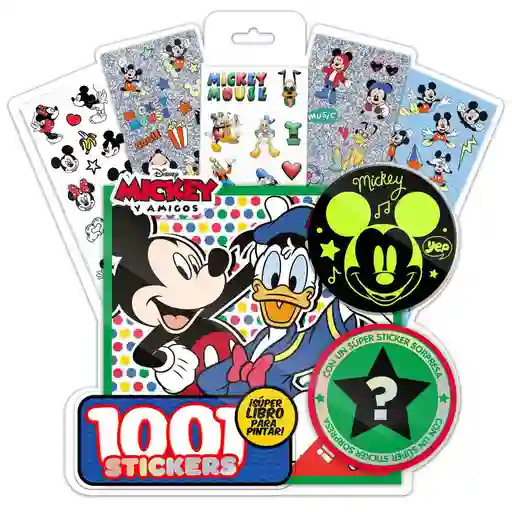 Libro 1001 Stickers Mickey Disney Disney