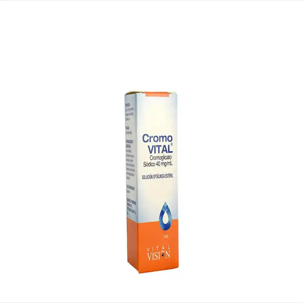 Cromo Vital Solución Oftálmica Estéril (40 mg)
