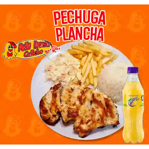 Combo Pechuga a la Plancha + Quatro Original 400ML