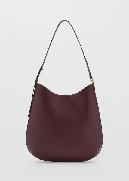 Bolso G Romeo Burdeos Talla 99 Mujer Mango