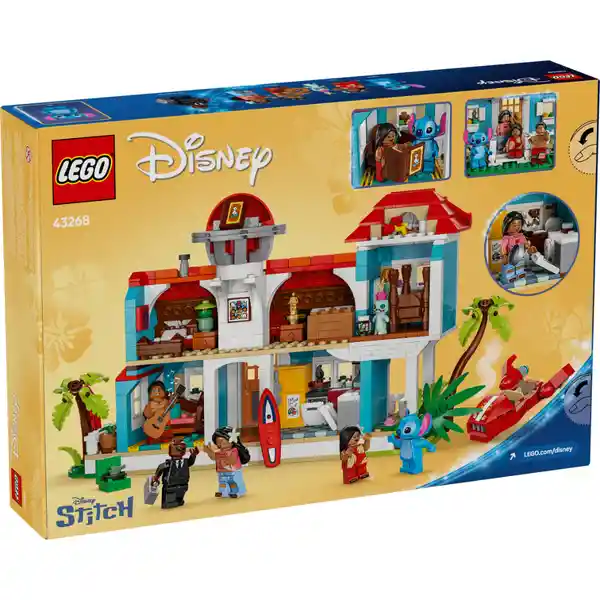 Lego Set de Construcción Casa en La Playa de Lilo y Stitch