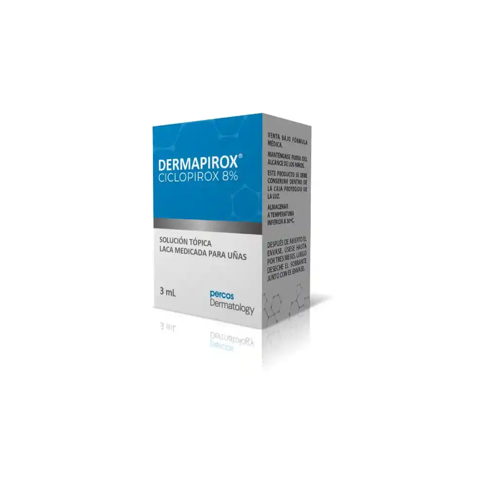 Dermapirox Ciclopirox Laca 8% Frasco