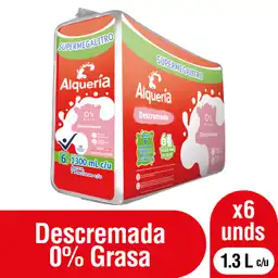 Alquería Leche Descremada Larga Vida Supermegalitro