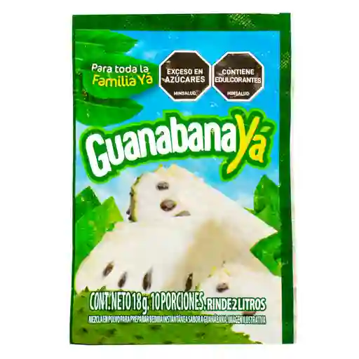 Guanabanayá Refresco en Polvo Familiar