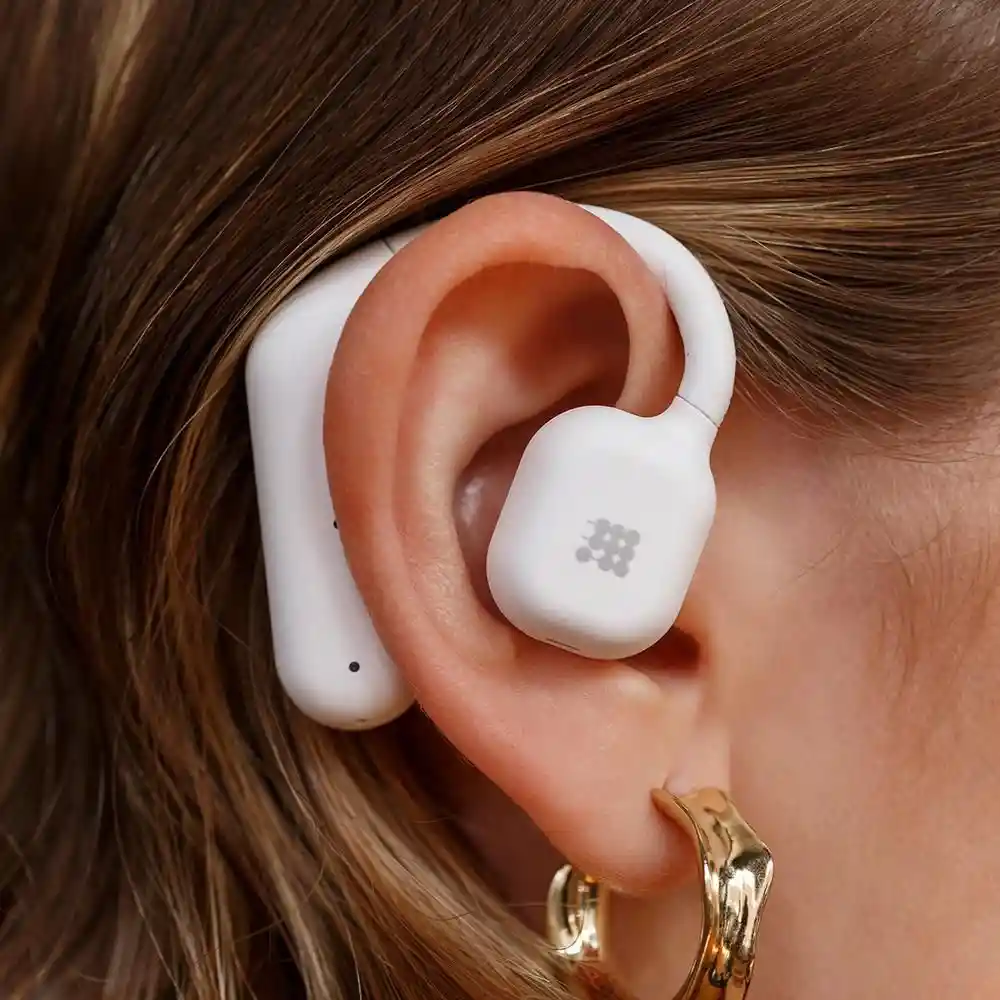 Audifonos Cubitt Open Earbuds Reebok X Cubitt Inalámbricos Blanco