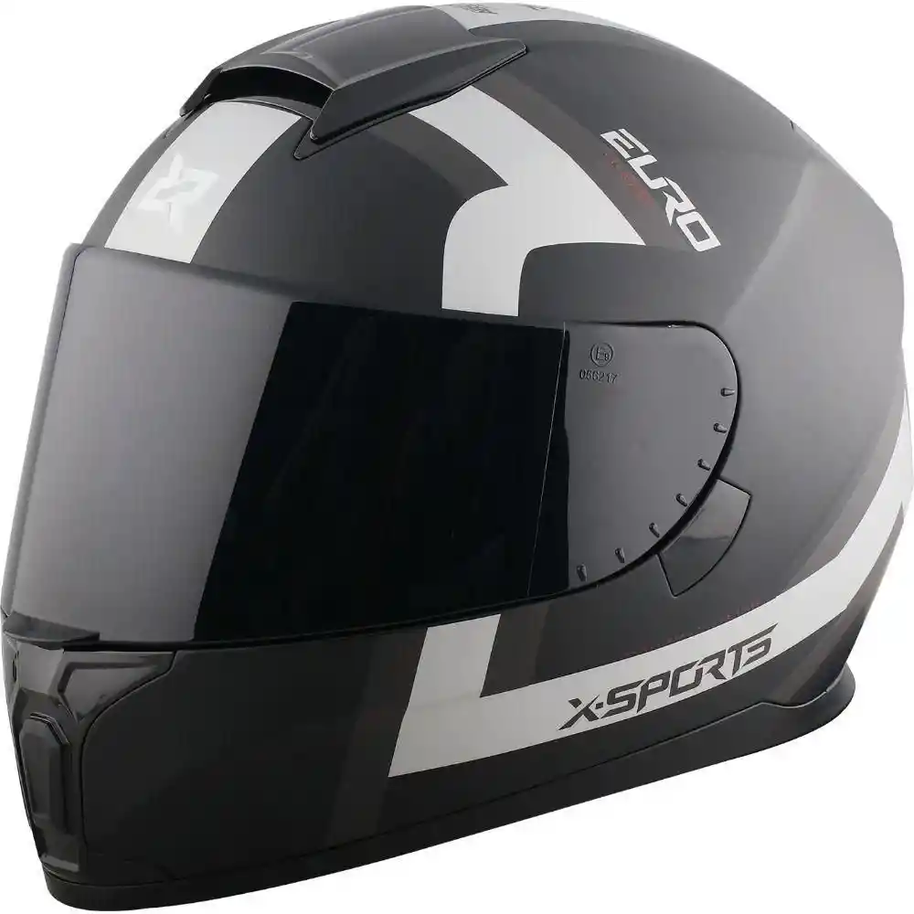 Casco Moto Euro L - Gris