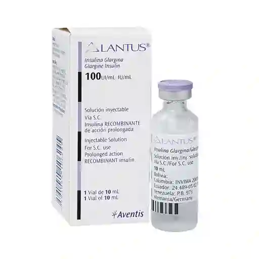 Lantus 100 U/ml Solución Inyectable