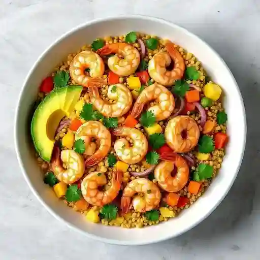 Ceviche Quinua Y Camaron