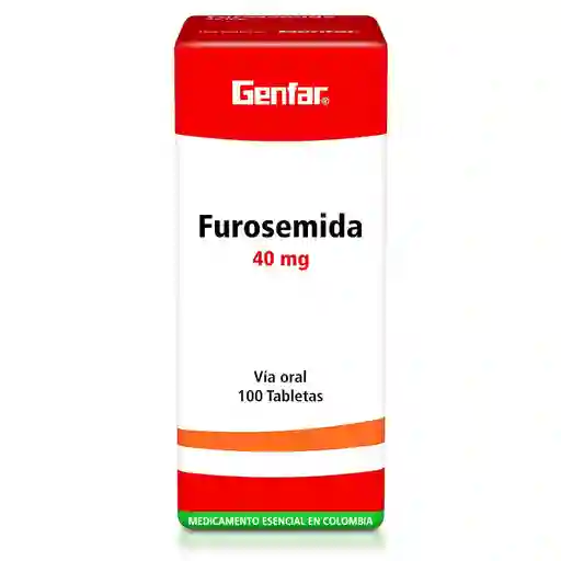 Genfar furosemida (40 mg)